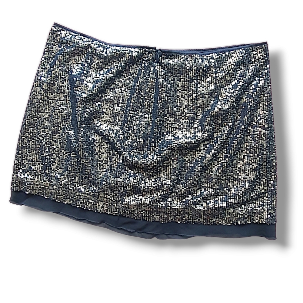 5️⃣ for 2️⃣5️⃣ Jennifer Lopez Sequin Mini Skirt, Size 14